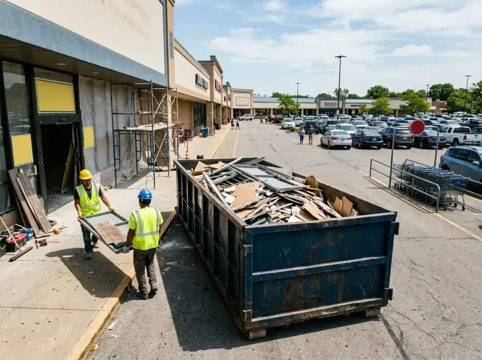 retail-store-renovation-debris-003 — frequently asked questions, Roll-off Dumpster Rentals in Sherman, TX